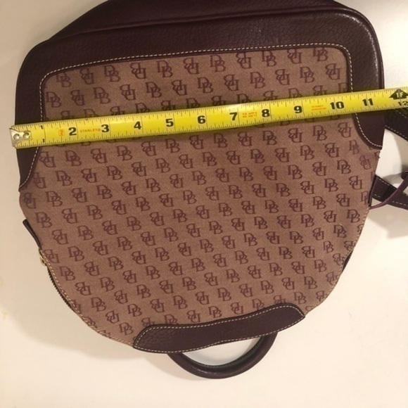 DOONEY & bourke purple monogram leather backpack main image 5